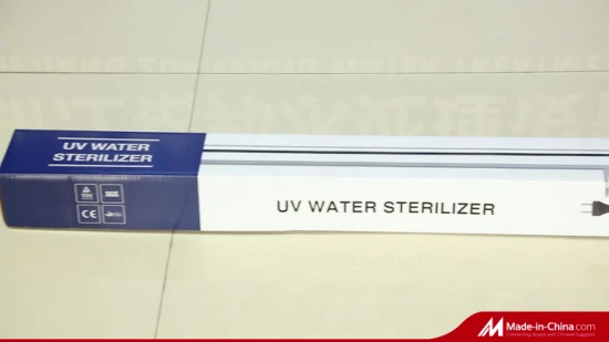 Agua Topone 6, 12, 16, 25, 30, 55W Stainless Steel UV Water Sterilizer with CE RoHS for Home Use