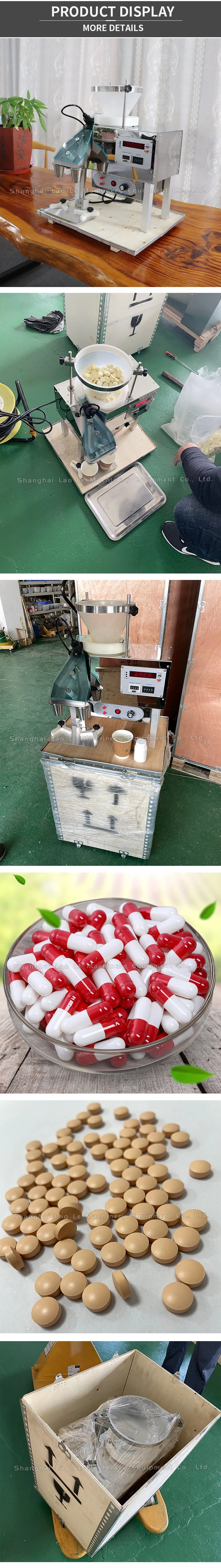 Yl-2A Double Head Desktop Electronic Capsule Bottling Tablet Counting Machine