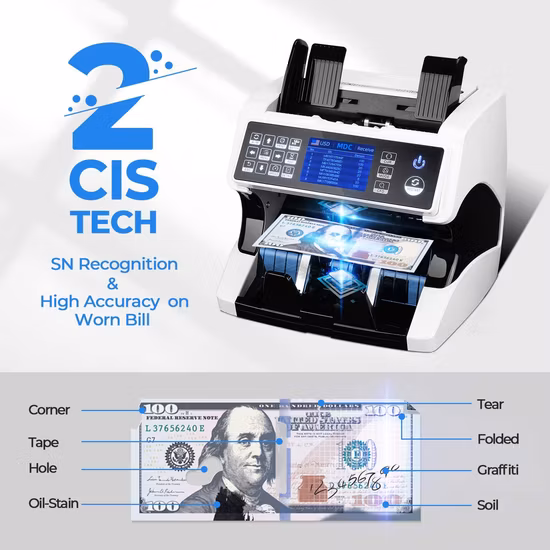Al-920 Mini Currency Value Counter Banknote Printing Machine