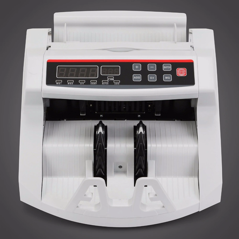 Cheap Price of Money Counter 2108, Bill Counter, Currency Detector for Indian Rupee, USD, GBP, EUR.