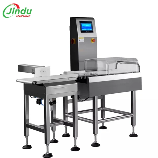 2023 Jindu Machine Conveyor Belt Online Weighing Checker Weight Checker