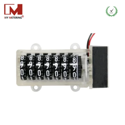 Cheap Price Plastic Small 7 Digit Mechanical Coin Counter Meter