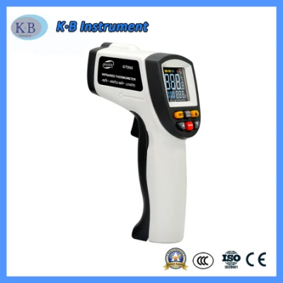 Gt950 12: 1 Digital Infrared Thermometer -50-750c Non-Contact Laser IR Temperature Gun Pyrometer