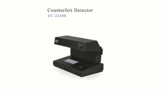 UV Light Multifunctional Financial Money Detector Banknote Counter Machine