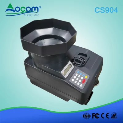 High Speed Heavy Duty Cash Register Automatic Coin Sorter Coin Counter