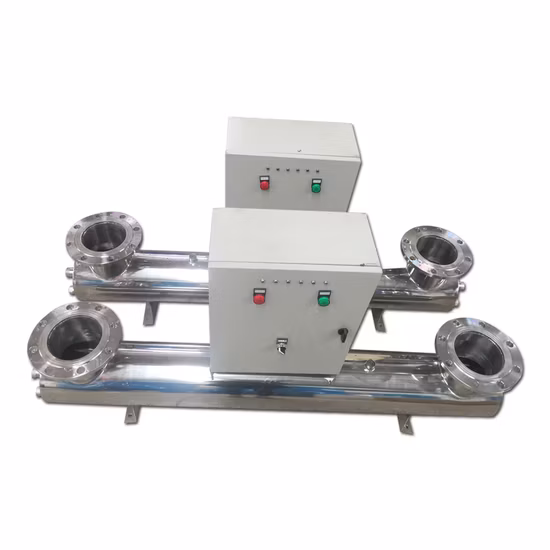 Industrial Water Treatment 50m3/Hr UV Sterilizer, Water Purifying UV Light Sterilizer